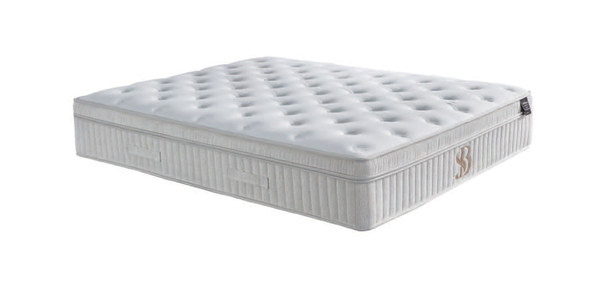 AdenBedd Matratze von SkyHome24.de, ideal für Boxspringbetten, bietet günstigen, ungestörten Schlafkomfort mit einem stilvollen Design und speziell entwickeltem Pad.