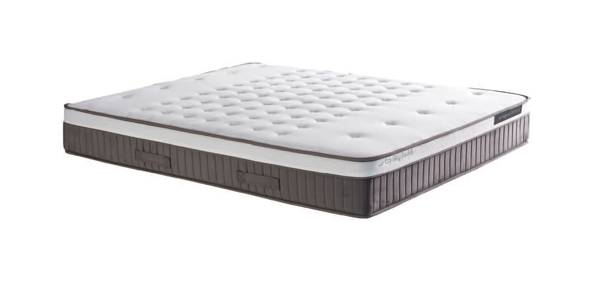 CostaBedd Matratze von SkyHome24.de, eine günstige Hybridmatratze für Boxspringbetten, bietet orthopädische Unterstützung und Stabilität durch Anti-Rutsch-Stoff.